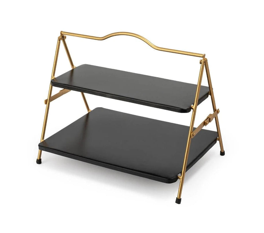Artesa Slate Serving Stand 2 Tier 39.3x26x34.5cm