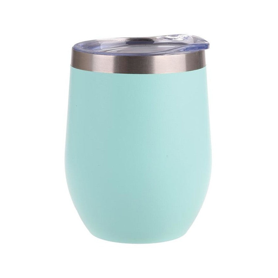 Oasis Stainless Steel Double Wall Insulated Wine Tumbler 330ml - Matte Mint