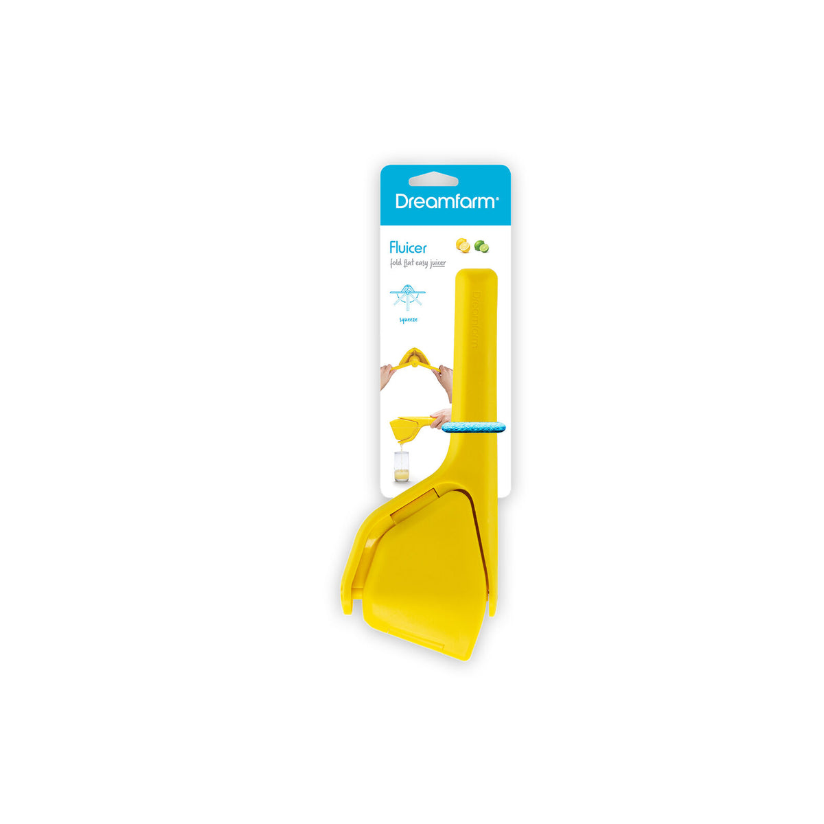 Dreamfarm Fluicer - Lemon (Fold Flat Easy Juicer)