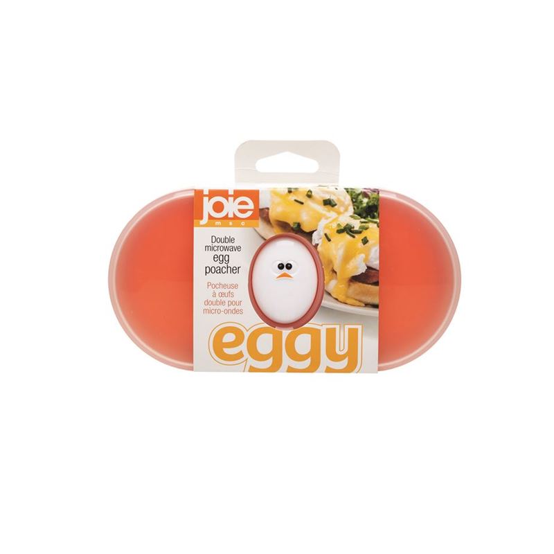 Joie Eggy Double Microwave Egg Poacher - 16.7×4.3×8.9cm