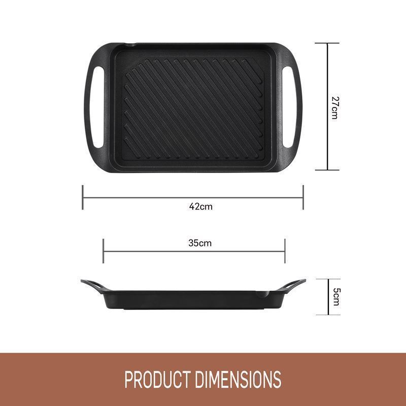 Essteele Grill Plate - 42x27cm (Made In Italy)