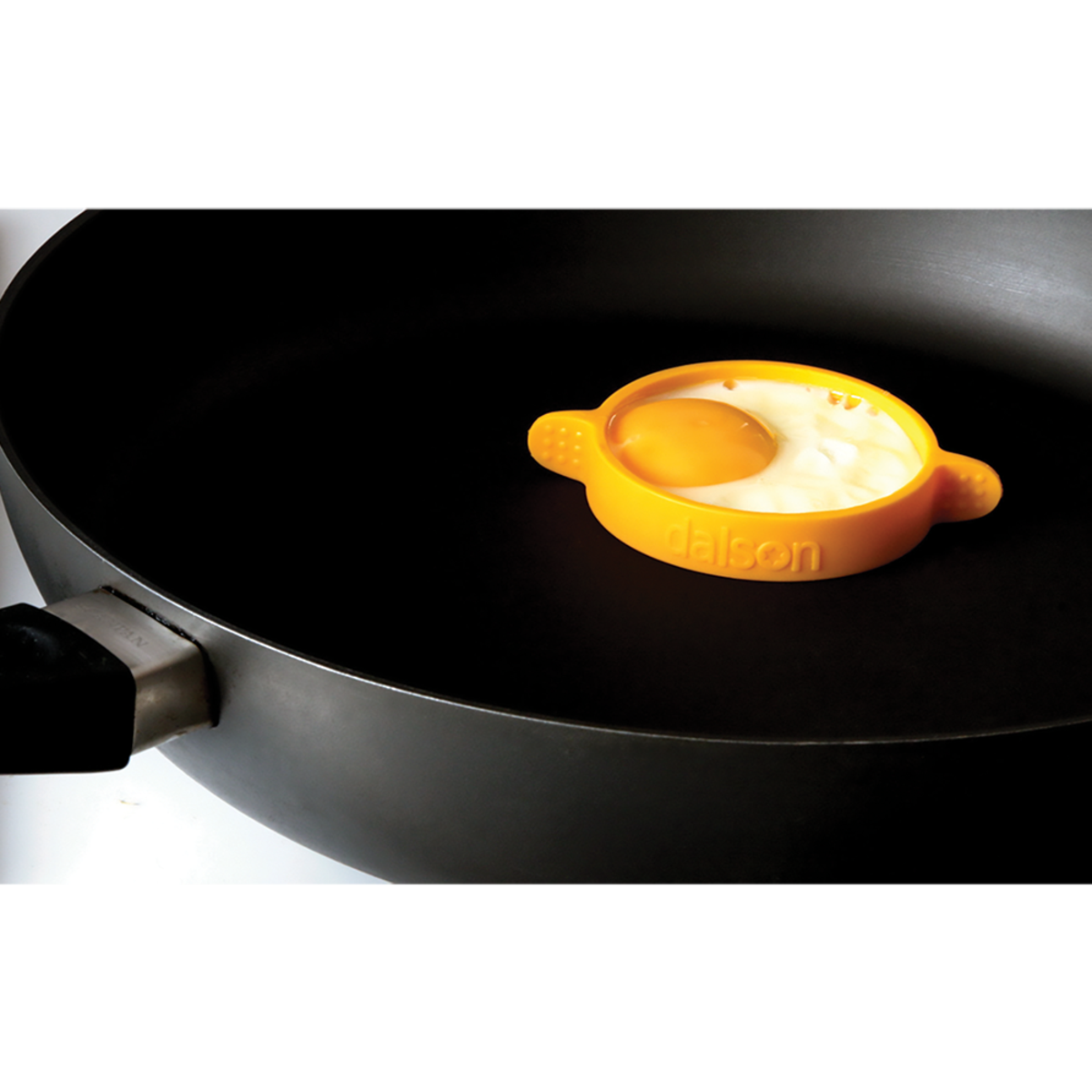 Appetito Pansafe Silicone Egg Rings Set of 2 - Yellow