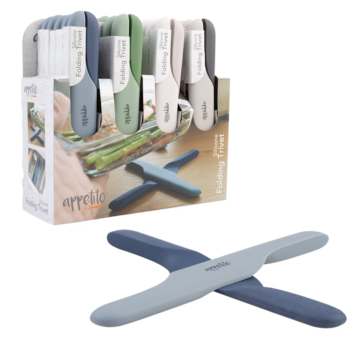 Appetito Silicone Folding Trivet