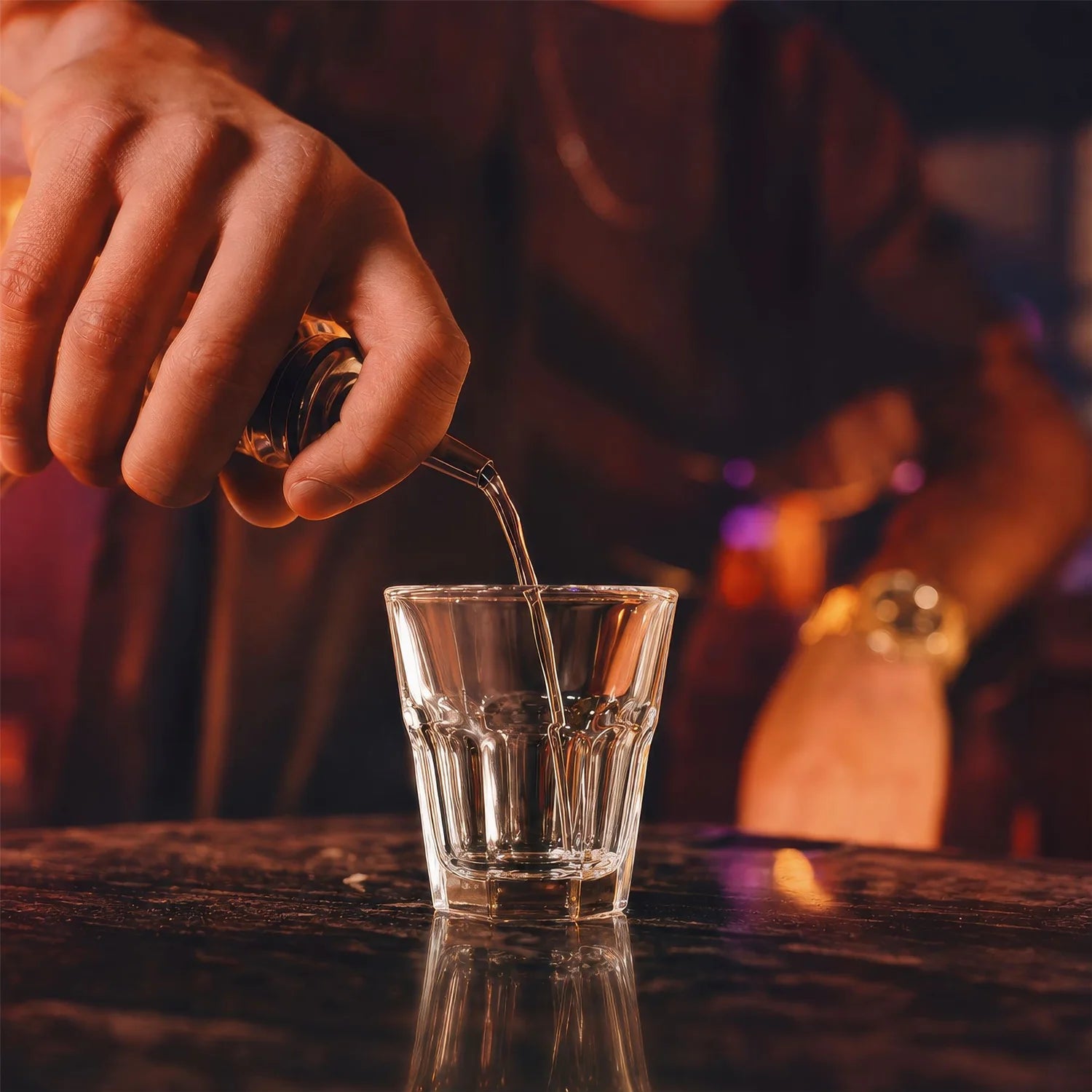 Panelled Shot Glasses 55ml - Pack of 6