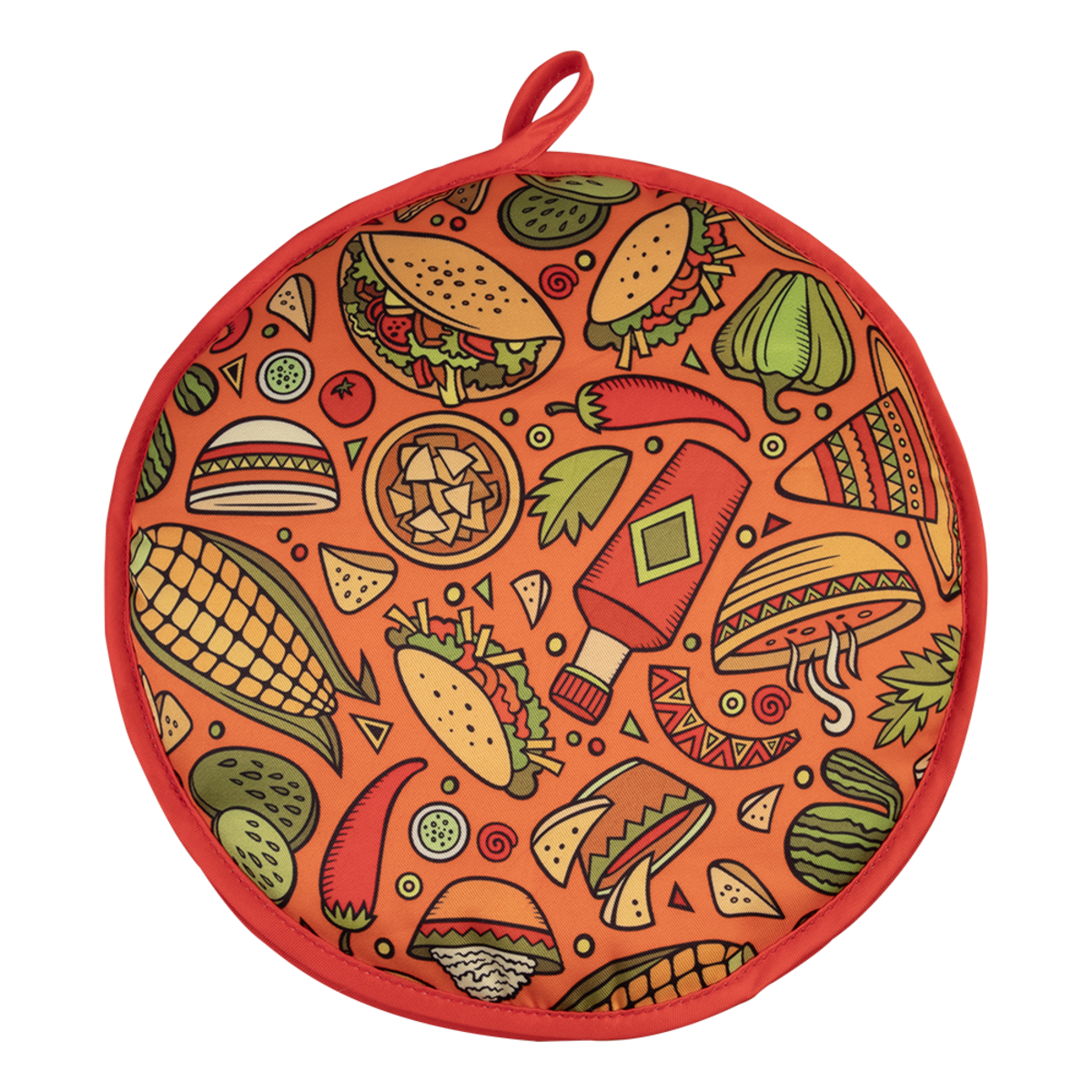 Appetito Tortilla Warmer Pouch - Fiesta