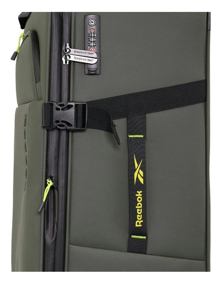 Reebok Soft Shell Suitcase Large - Khaki - Expandable