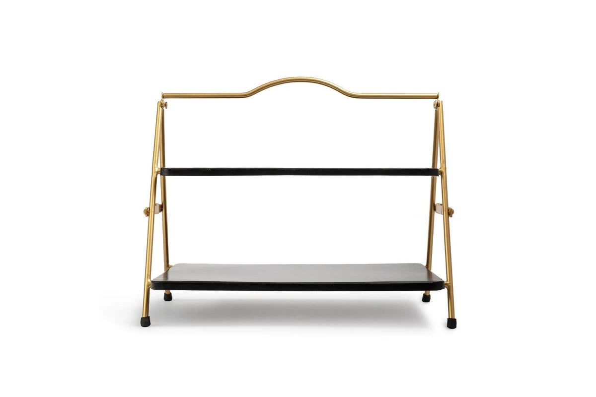 Artesa Slate Serving Stand 2 Tier 39.3x26x34.5cm