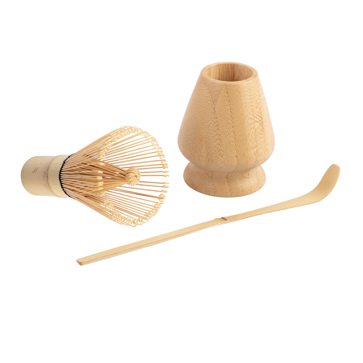 Teaology Bamboo 3 Piece Matcha Tea Whisk Set
