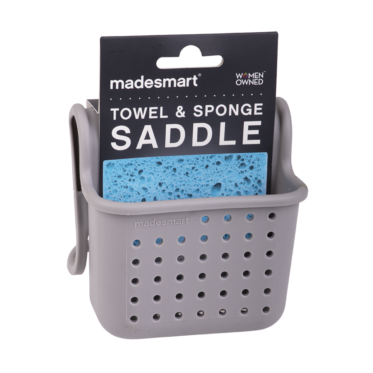 Madesmart® Large Sink Saddle 12.30 x 14.45 x 12.93cm - Grey