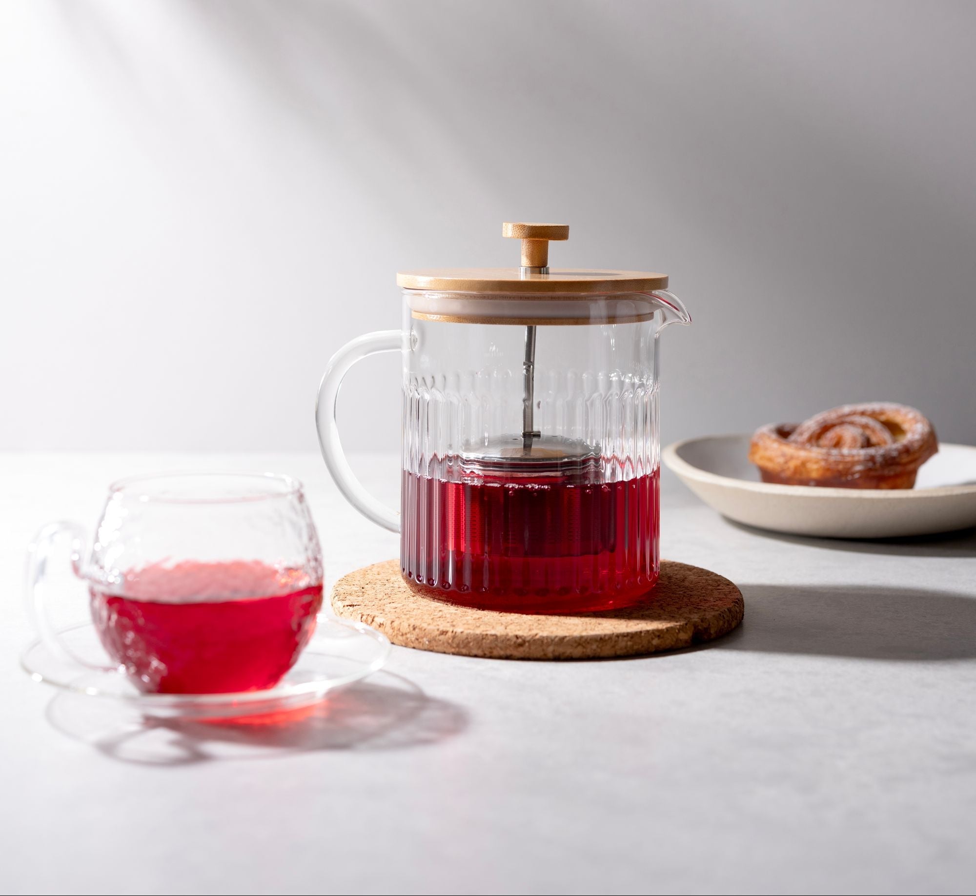 Euroline Glass Tea Pot With Infuser - 1L