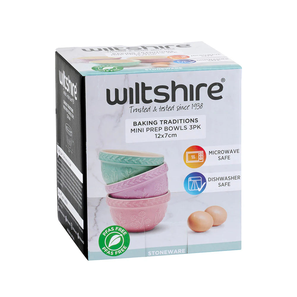 Wiltshire Baking Traditions Mini Prep Bowls 3pk