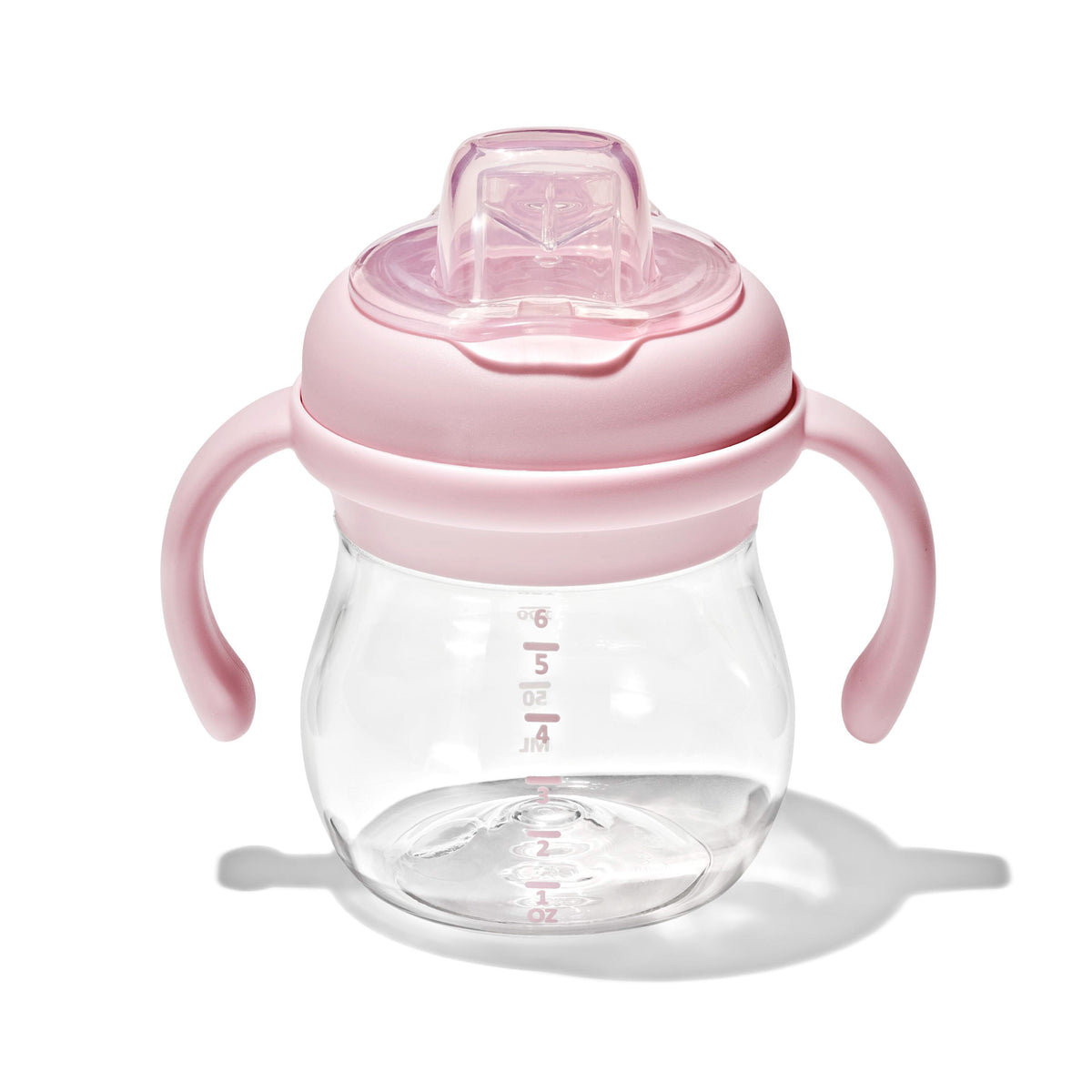 OXO TOT Grow Soft Spout Cup with Removable Handles - Blossom