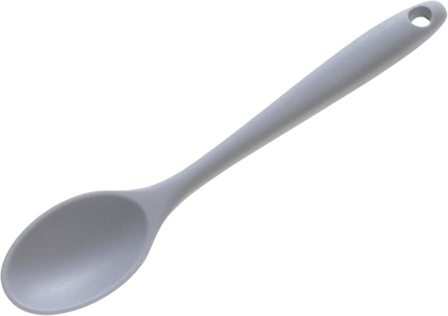 Cuisena Silicone Mini Spoon - Grey - 20.5x4.5cm