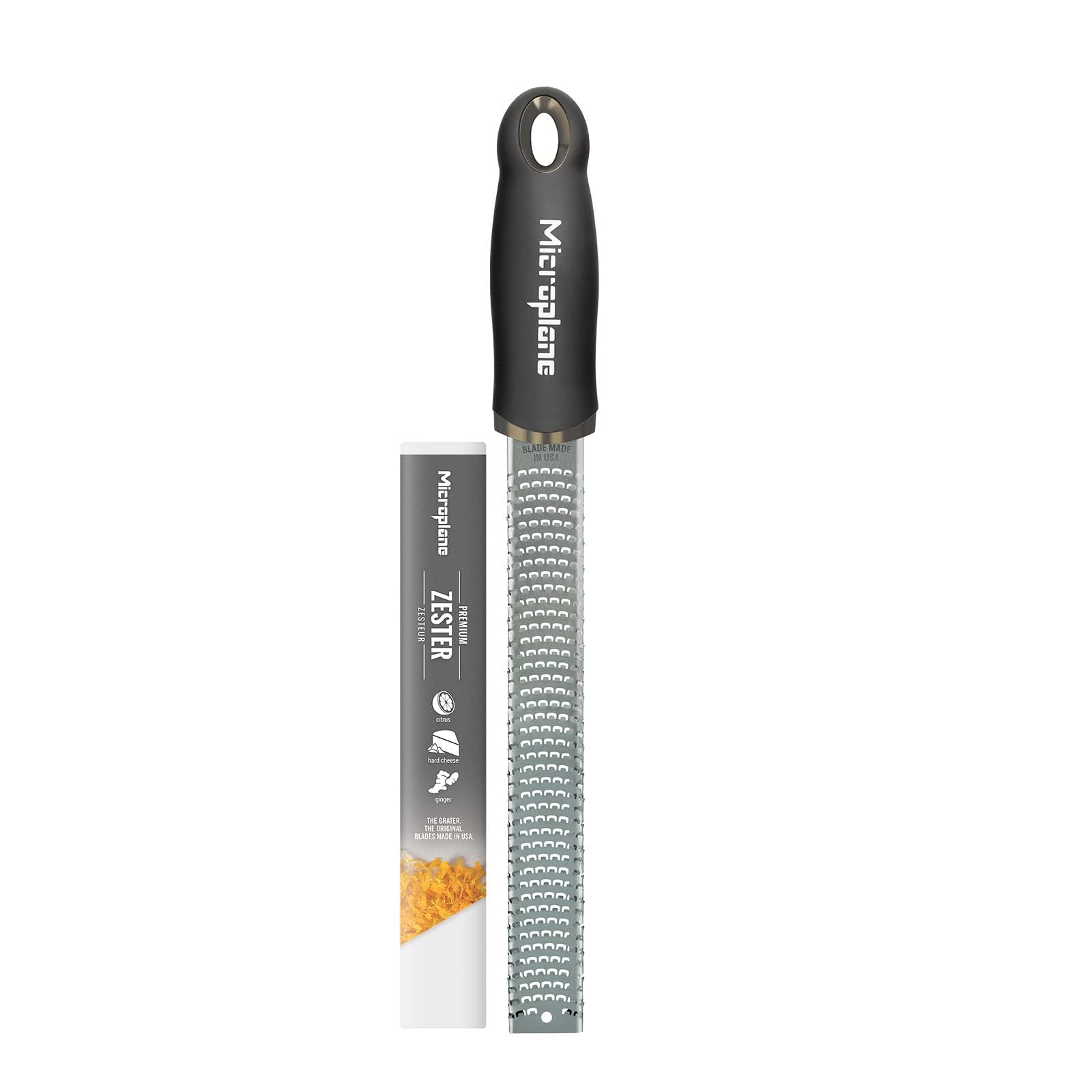 Microplane Premium Classic Black Zester/Grater