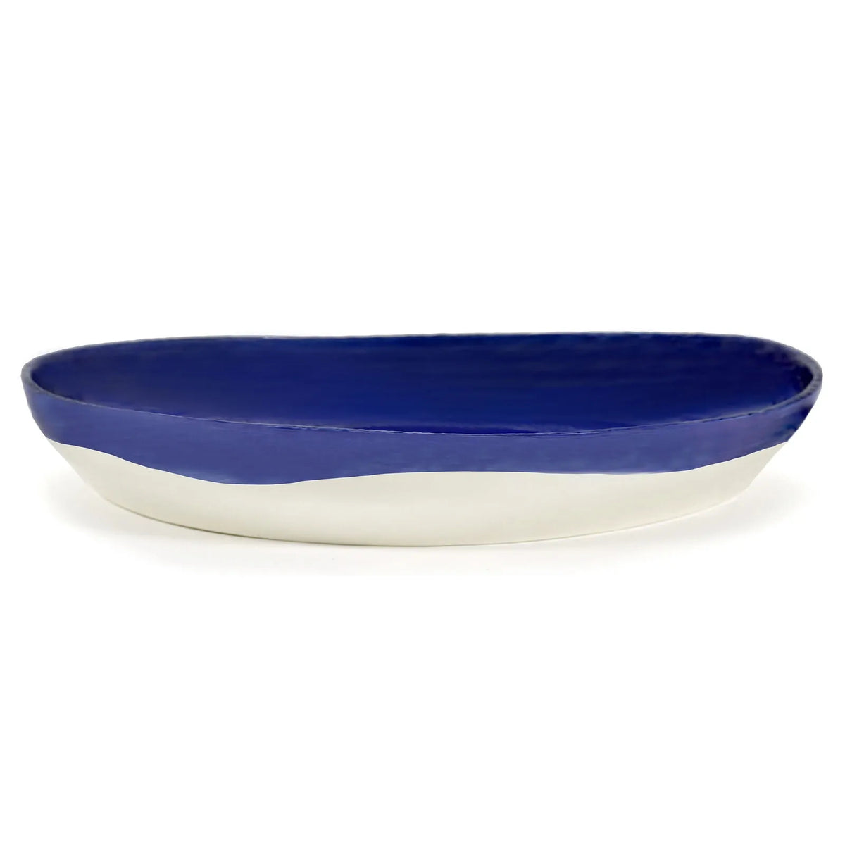 Ottolenghi Serving Bowl - M Blue with White Dots FEAST