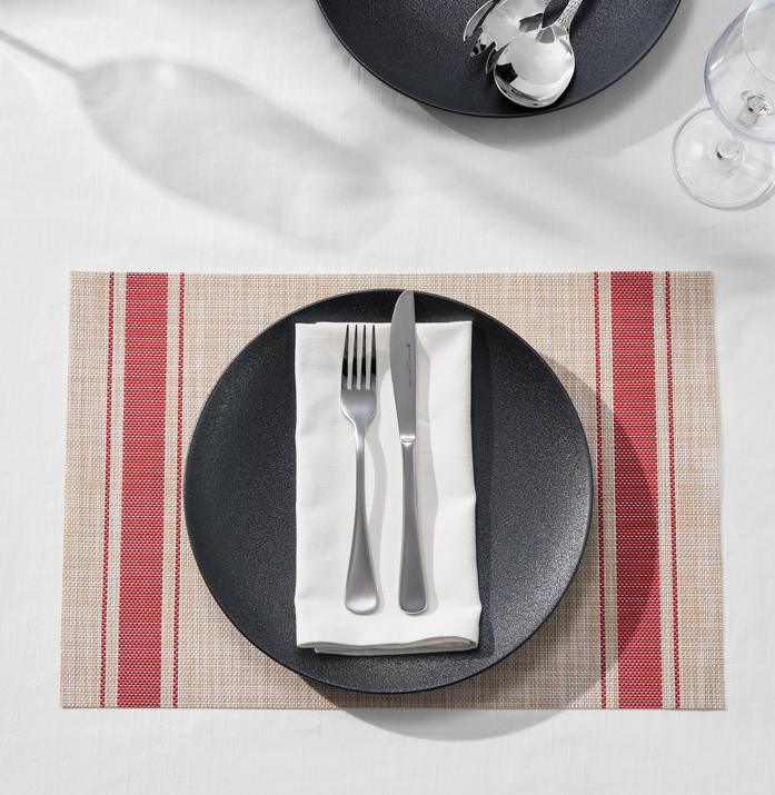 Maxwell & Williams Table Accents Linen Look Placemat 45x30cm - Red