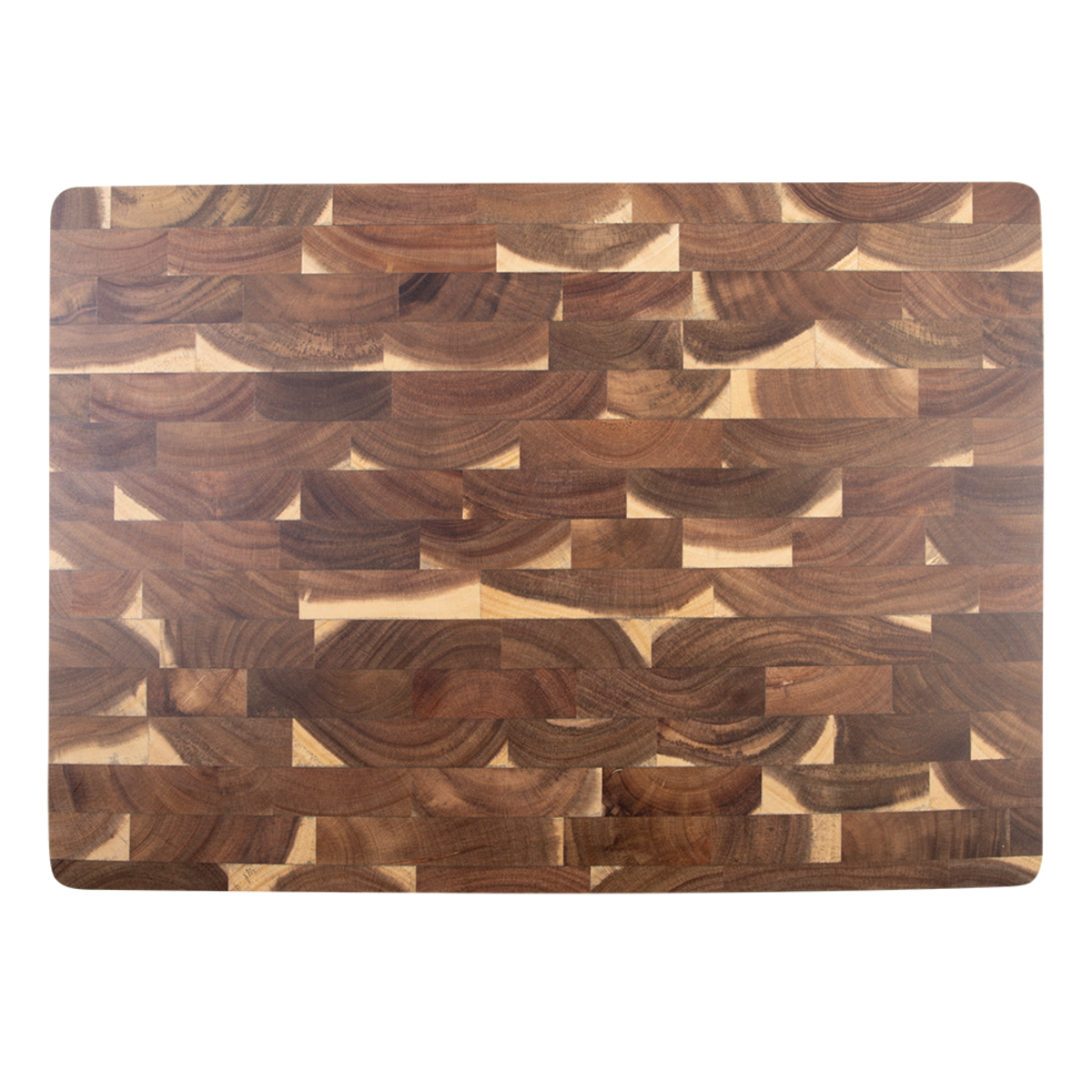 Alfresco Acacia Lane End Grain Cutting Board - 50x35x3cm