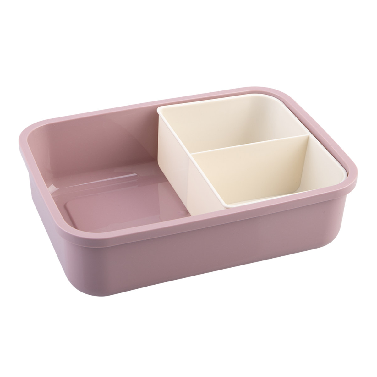 Melii Luxe Bento Box - 3 Compartments - Pink Ivory - 1.25L