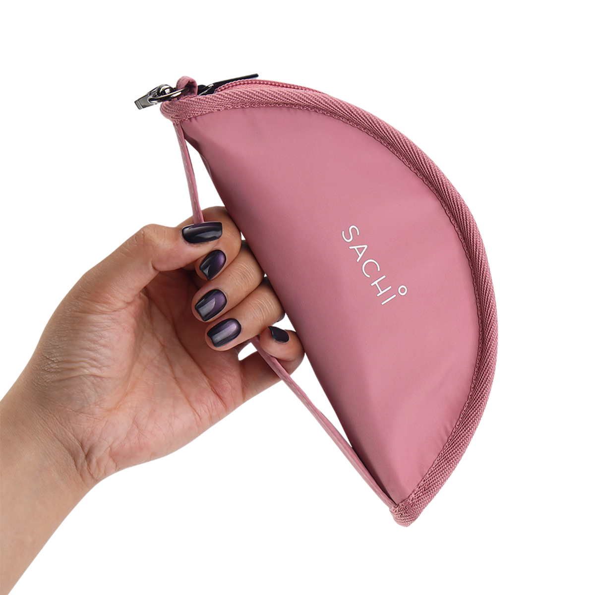 Sachi Pupbowl Portable Folding Dog Bowl - Blush