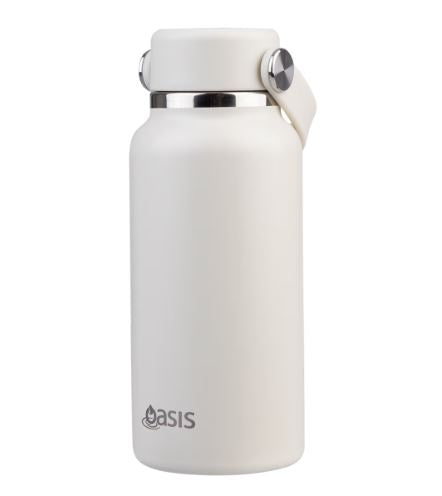 Oasis Stainless Steel Double Wall Insulated Mini Bottle 300ml - Alabaster