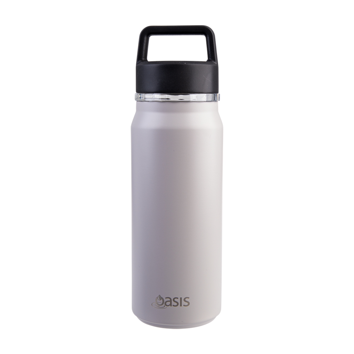 Oasis Stainless Steel Double Wall Insulated 'Summit' Drink Bottle with Chug Spout 750ml - Stone