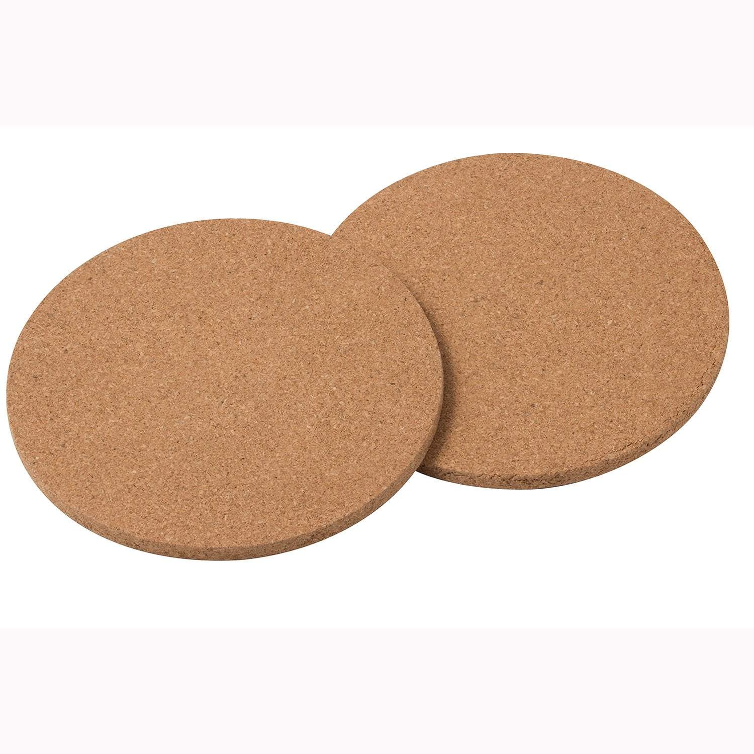 Appetito Round Cork Trivets - 20cm - Set of 2