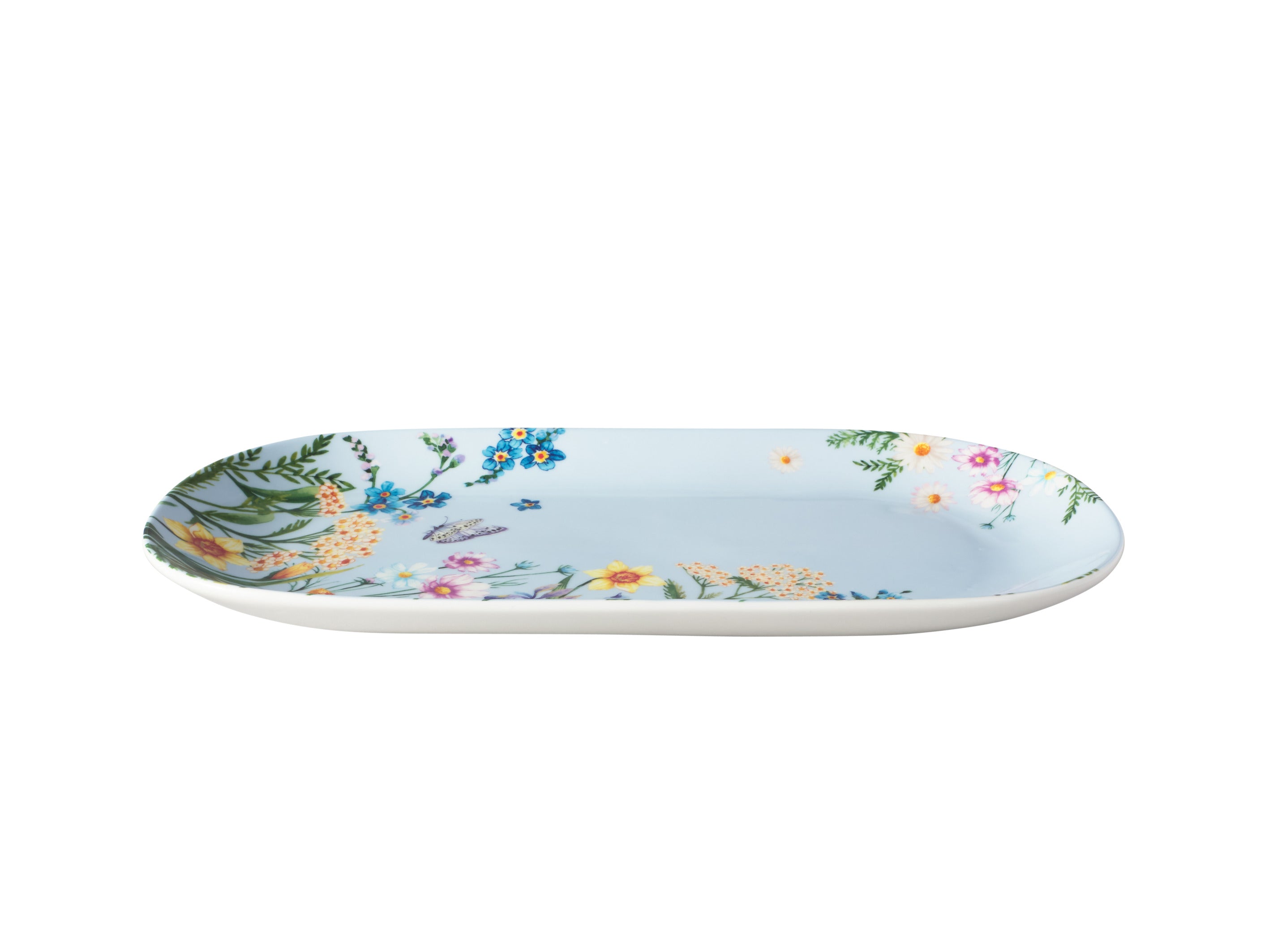 Maxwell & Williams Fluttering Meadow Oblong Platter 33x17cm - Gift Boxed