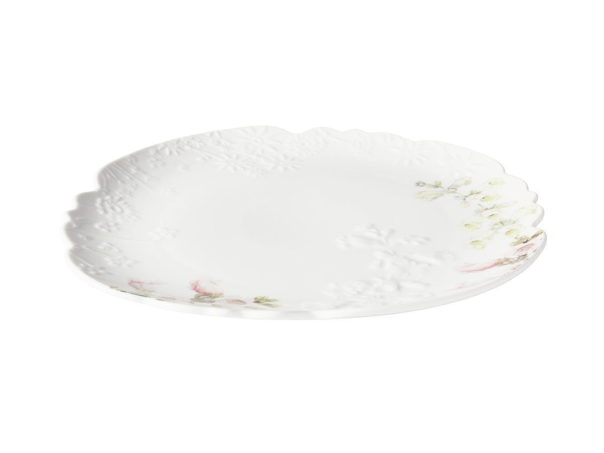Maxwell & Williams Royal Botanic Gardens Foxglove Scallop Platter 32cm Gift Boxed