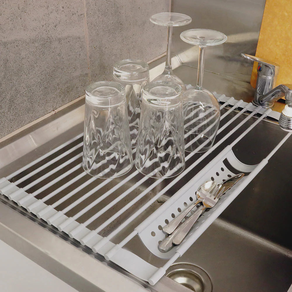 White Magic Drying Rack & Cutlery Drainer - 52 x 33 cm