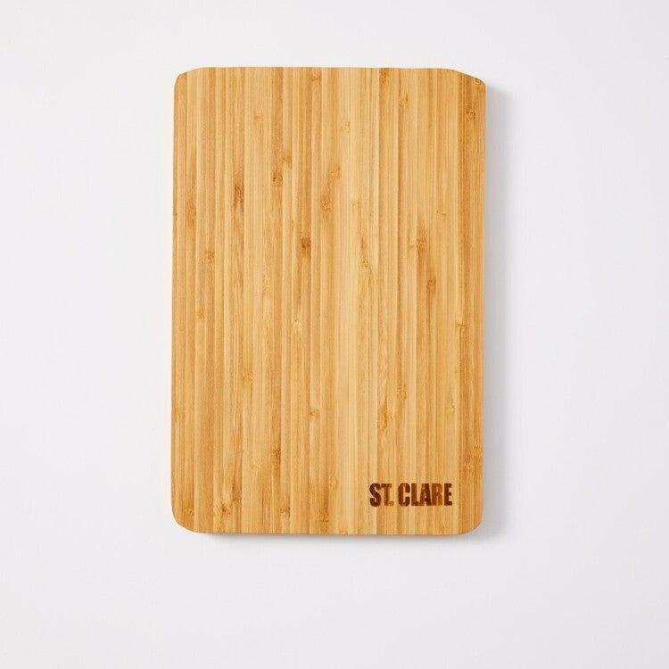 St. Clare Bamboo Long Grain Chopping Board 30x20x1.5cm