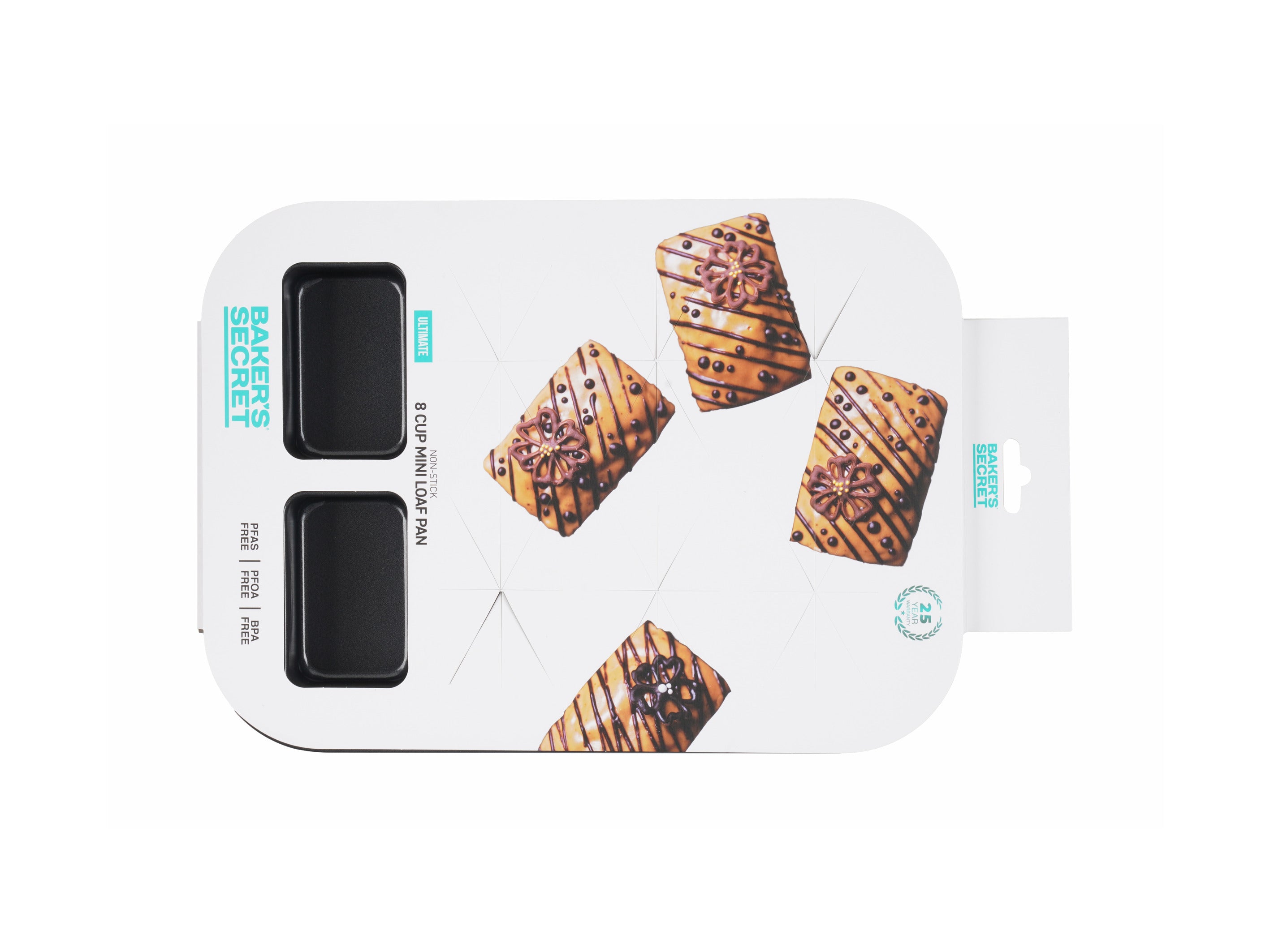 Bakers Secret Ultimate Non-Stick Mini Loaf Pan - 8 Cup