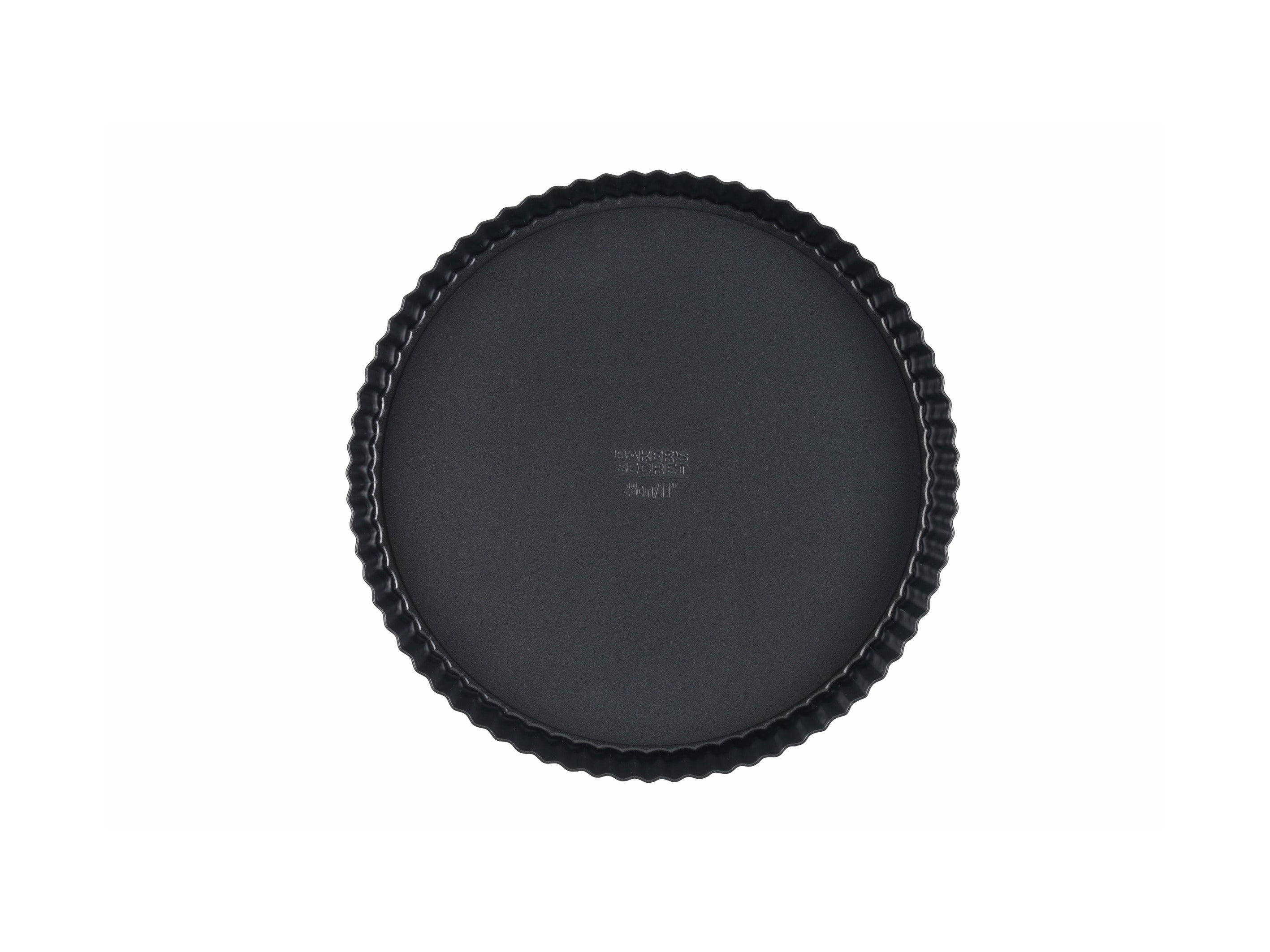 Bakers Secret Ultimate Non-Stick Loose Base Round Tart/Quiche Pan - 28cm