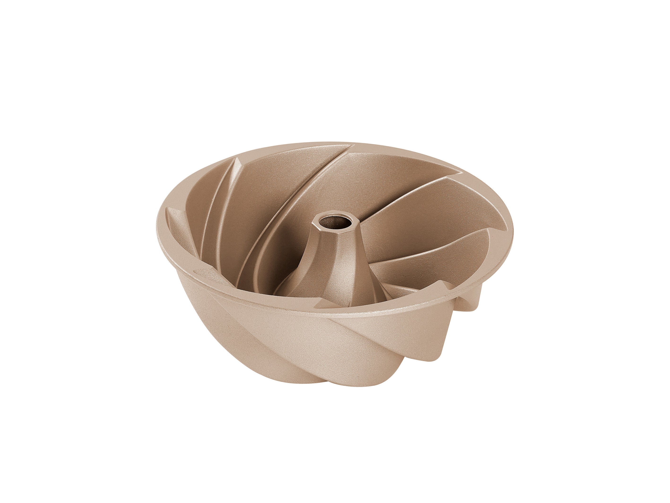 Bakers Secret Fluted Marissa Non-Stick Cast Aluminium Fluted Pan - Champagne - Gift Boxed - 22.5x9cm