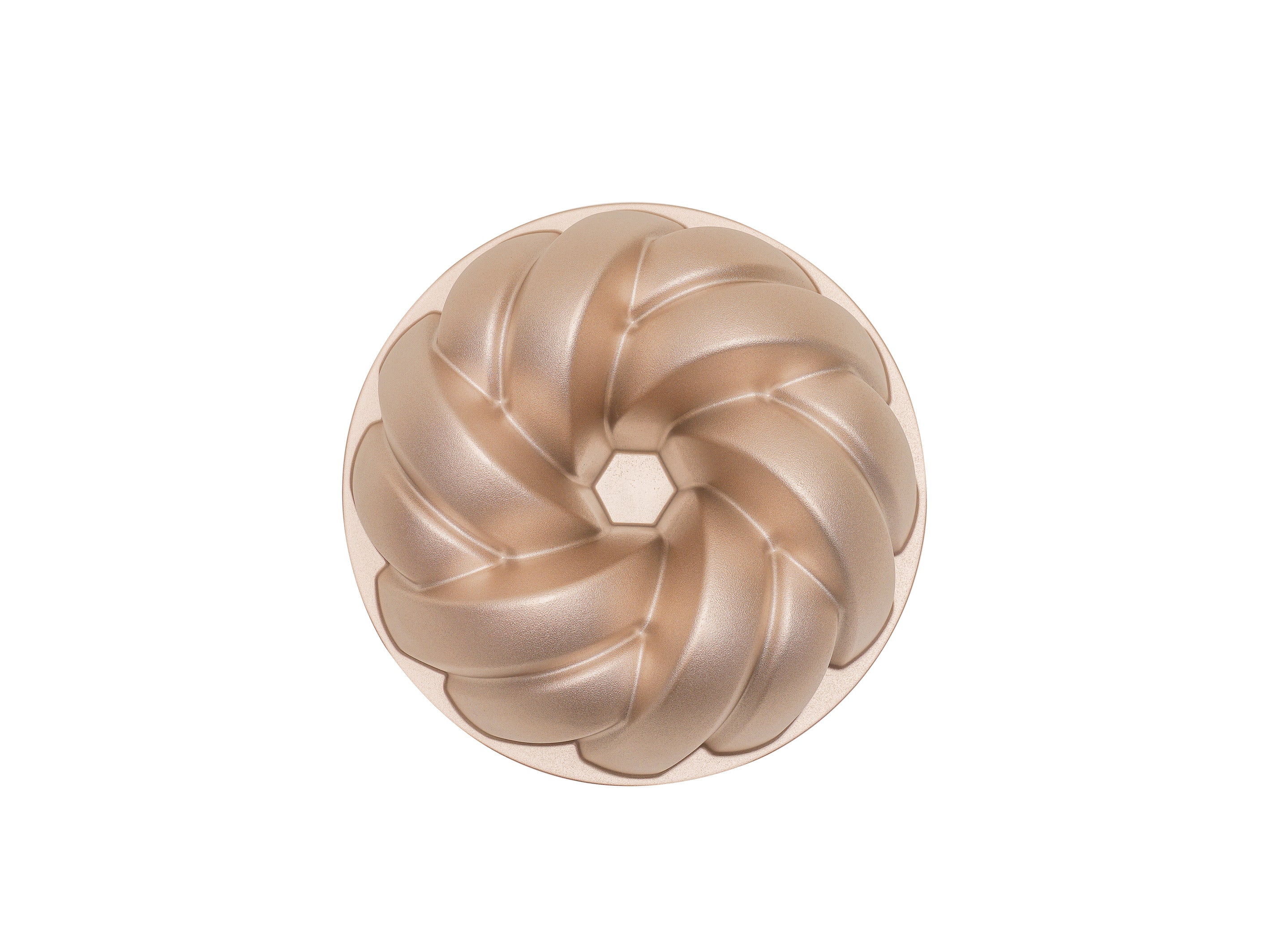 Bakers Secret Fluted Cordon Non-Stick Cast Aluminium Fluted Pan - Champagne - Gift Boxed - 22.5x9.5cm