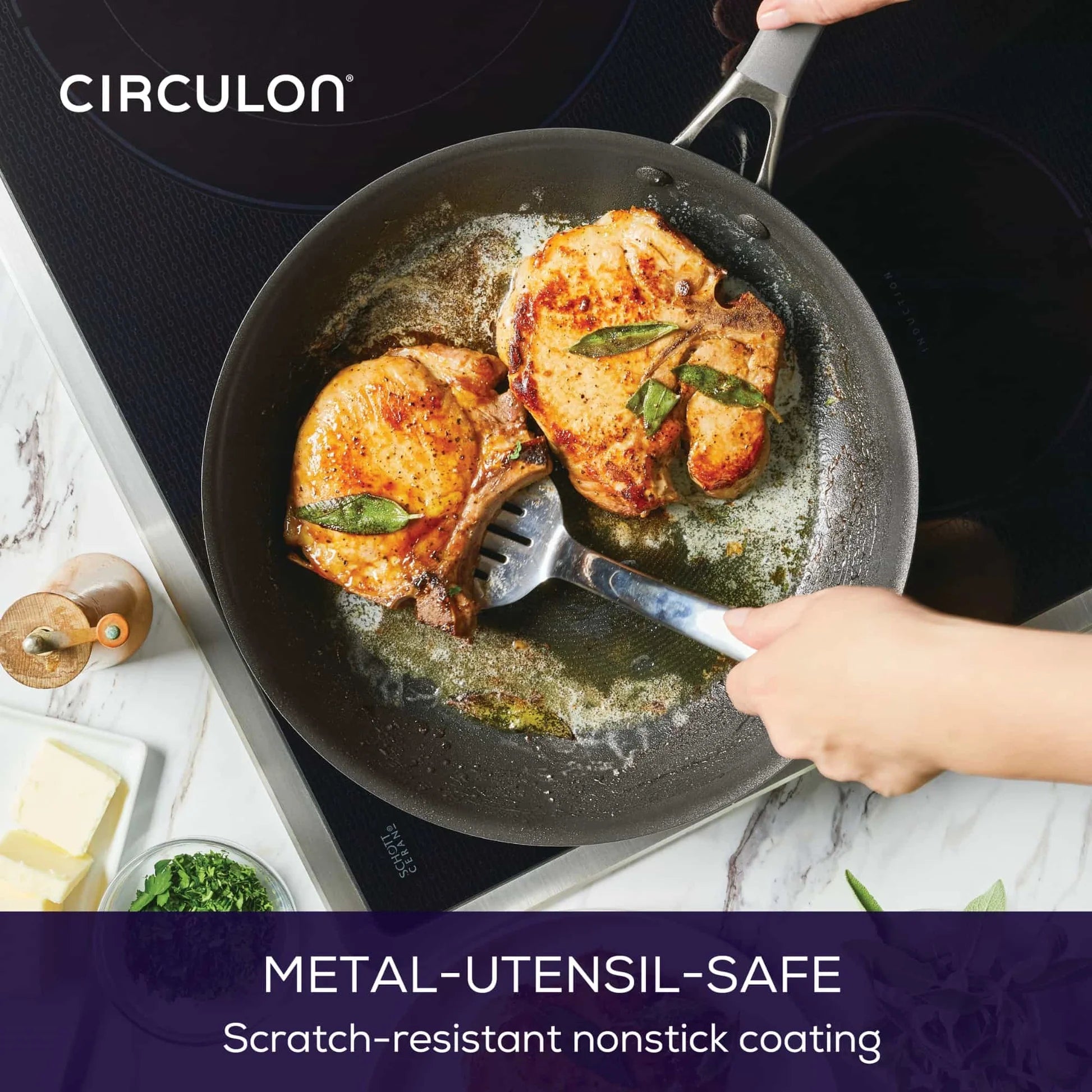 Circulon Scratchdefense A1 - 8pc Cookware Set