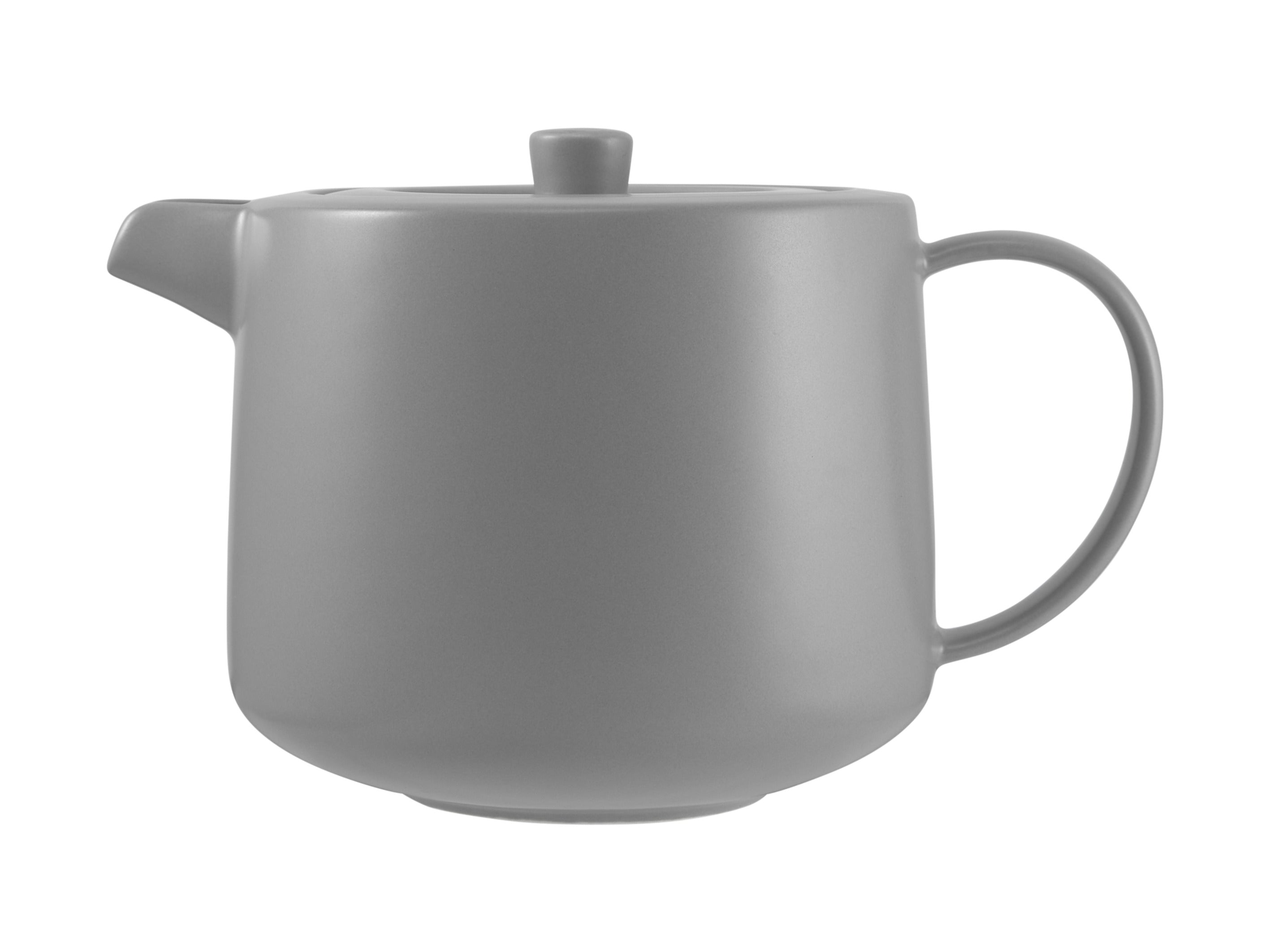 Maxwell & Williams Cafe Life Teapot With Infuser 1L - Grey