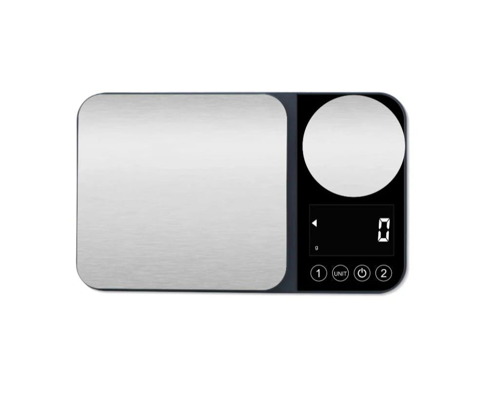 Cuisena 2 in 1 Digital Kitchen Scale 5kg -Silver