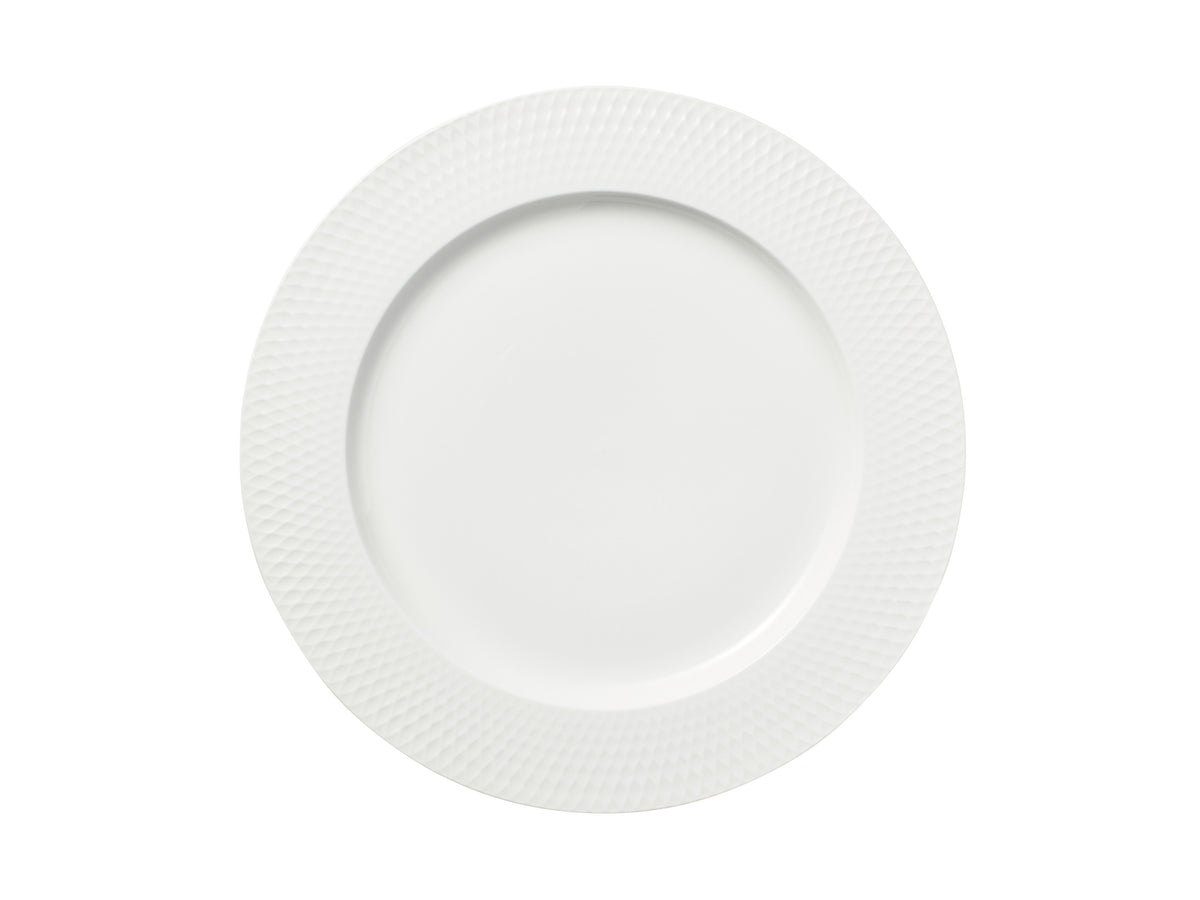 Maxwell & Williams White Basics Diamonds Rim Dinner Plate 27cm