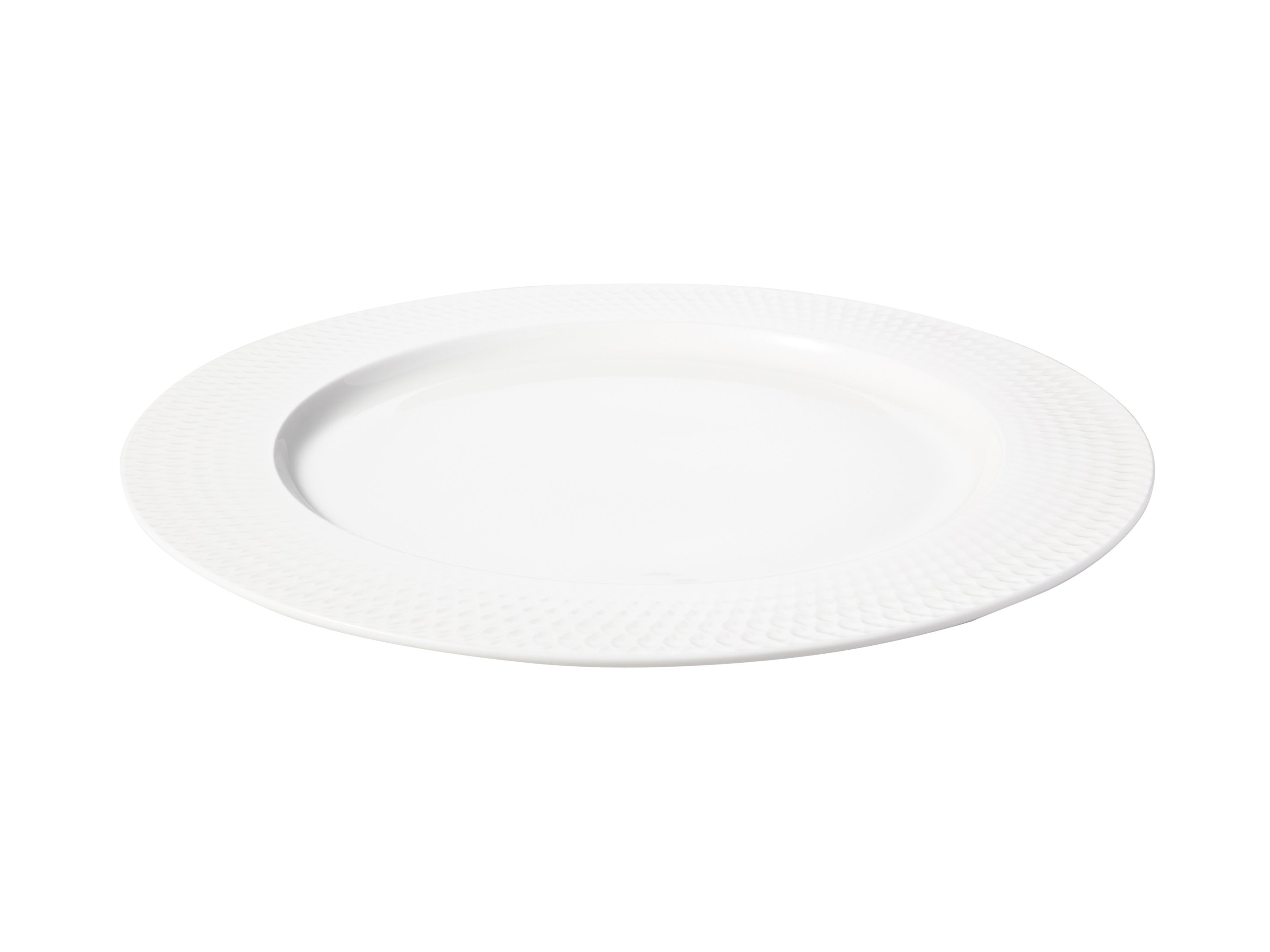 Maxwell & Williams White Basics Diamonds Rim Entree Plate 23cm