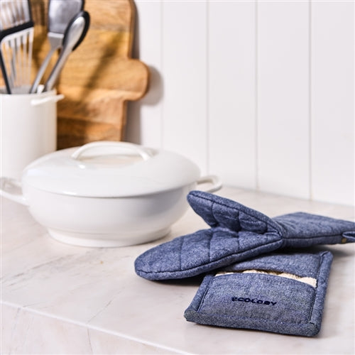 Ecology Rye Pot Holder Grip - Navy