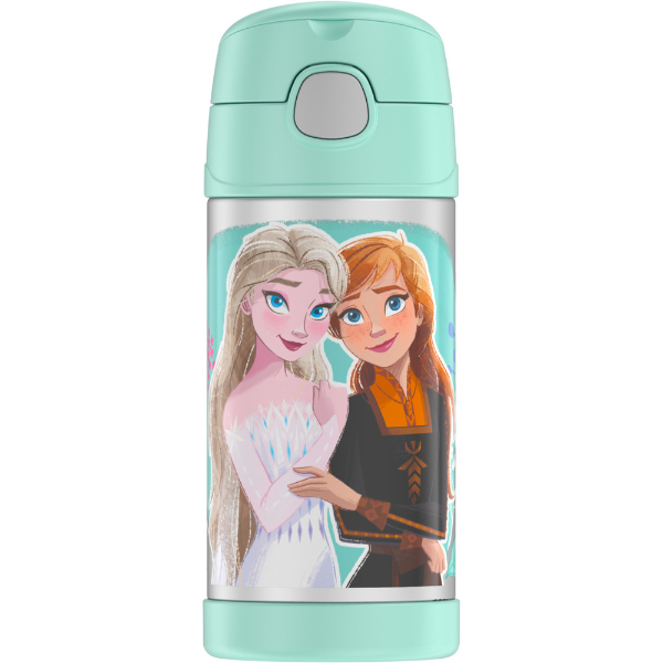 Thermos 355ml Kids Vac Drink Bottle Frozen Mint
