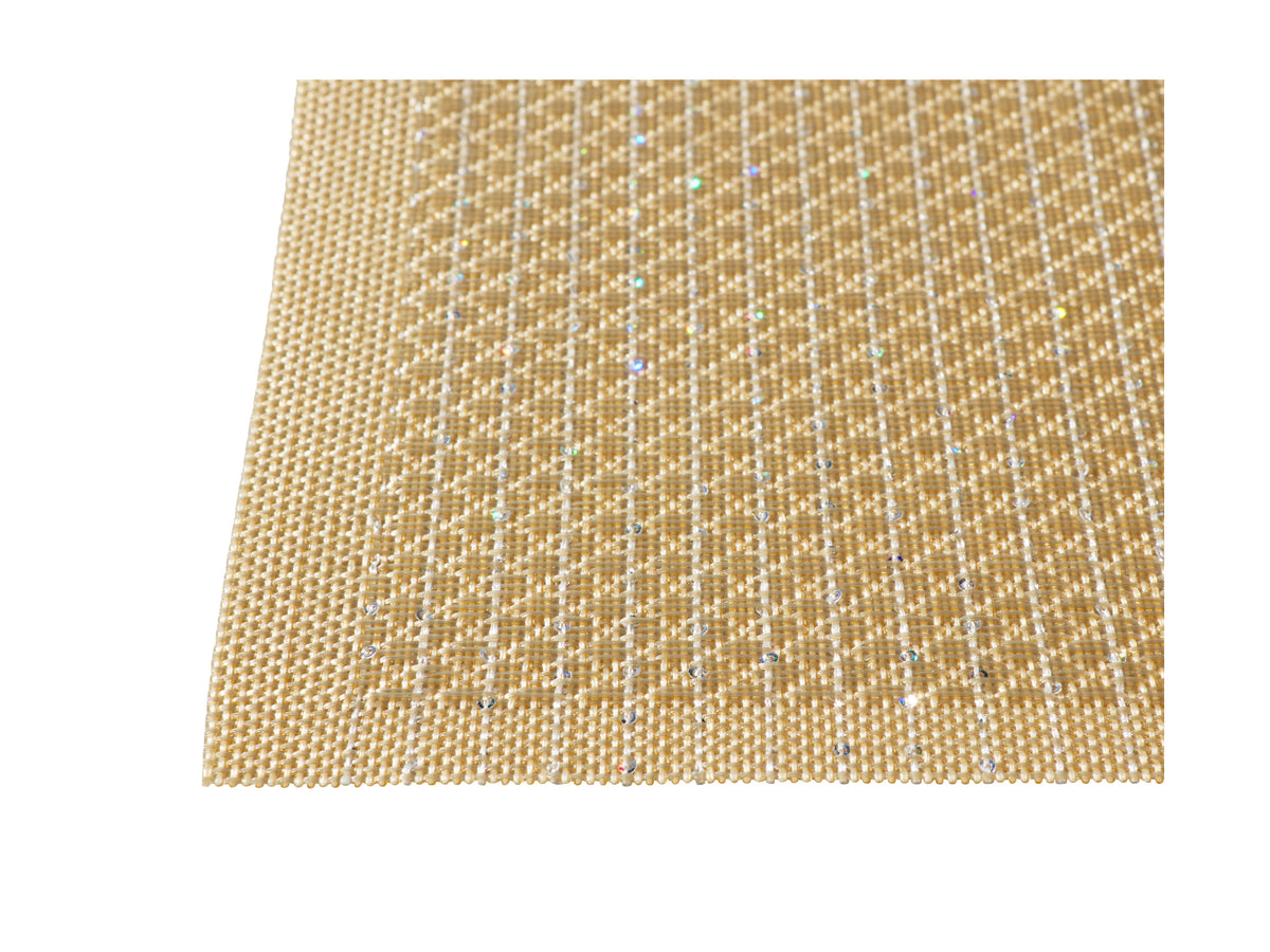 Maxwell & Williams Table Accents Sequin Placemat 45x30cm Gold
