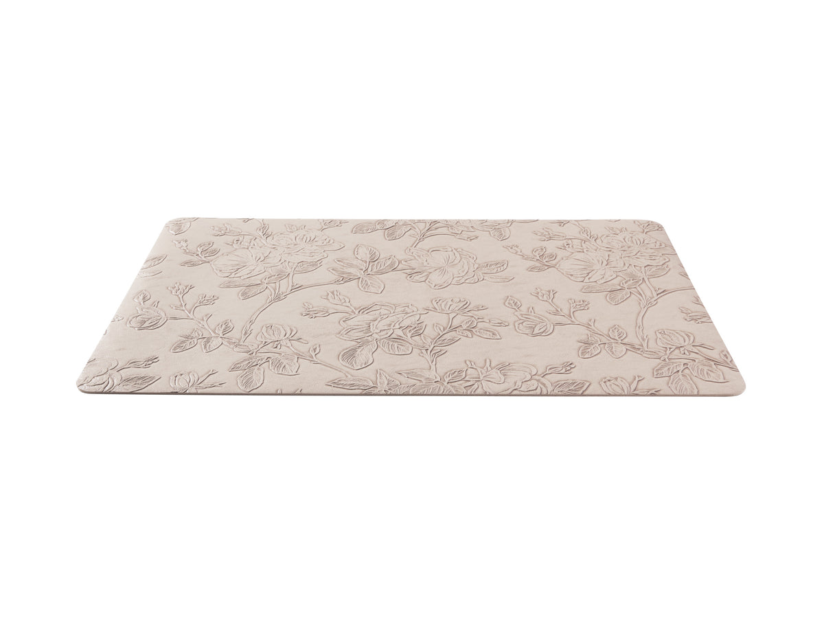 Maxwell & Williams Table Accents Embossed Placemat 43x30cm Taupe Floral