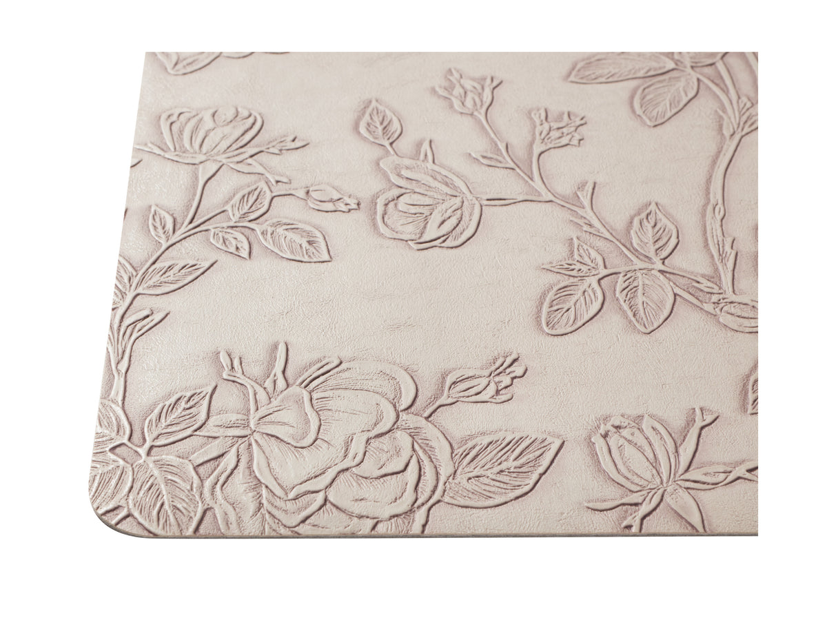 Maxwell & Williams Table Accents Embossed Placemat 43x30cm Taupe Floral