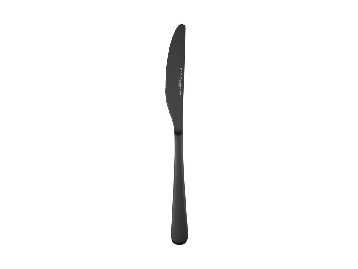 Maxwell & Williams Lume 16pcs Cutlery Set Black Gift Boxed