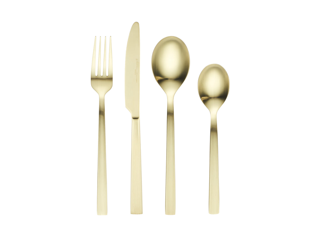 Maxwell & Williams Auroline 16pcs Cutlery Set Champagne Gift Boxed