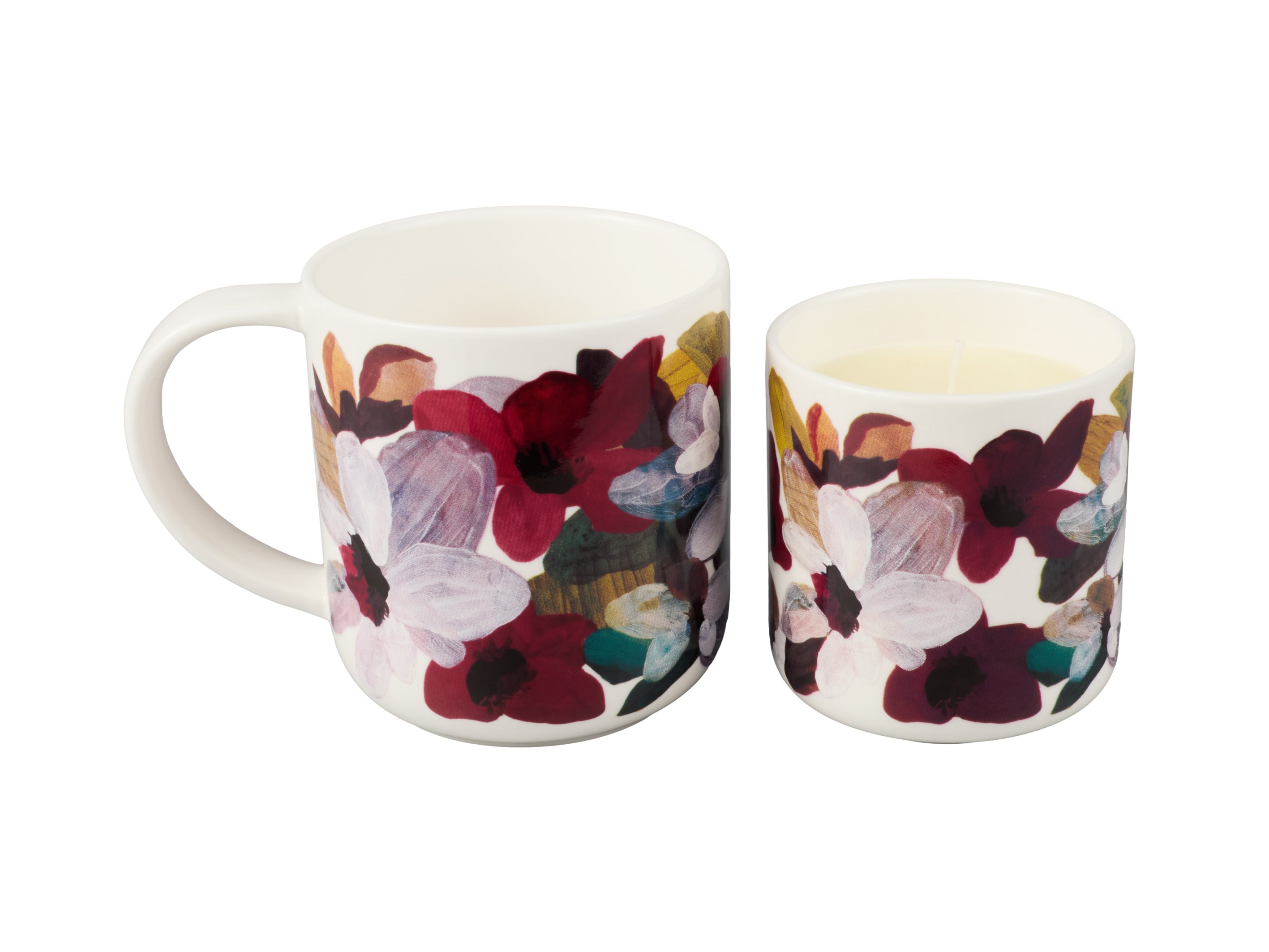 Love Anna x Prudence De Marchi Magnolia Candle & Mug Giftset 180g & 350ml Gift Boxed