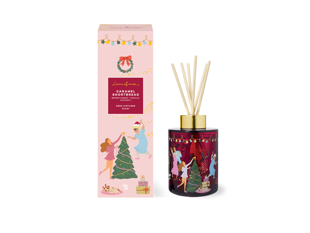 Love Anna x Jolly Folk Caramel Shortbread Diffuser 300ML Gift Boxed