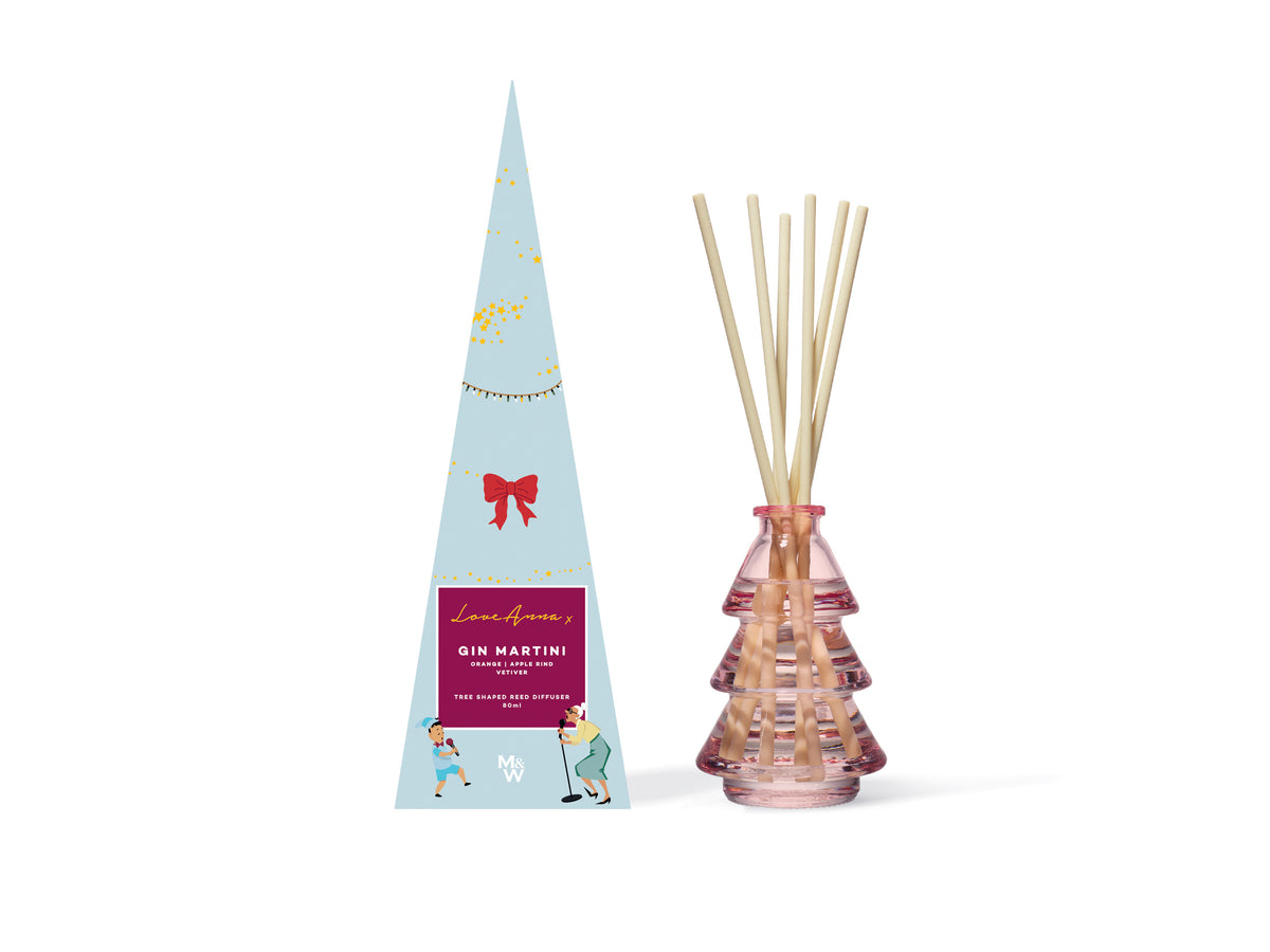 Love Anna x Jolly Folk Gin Martini Tree Diffuser 80ML Gift Boxed
