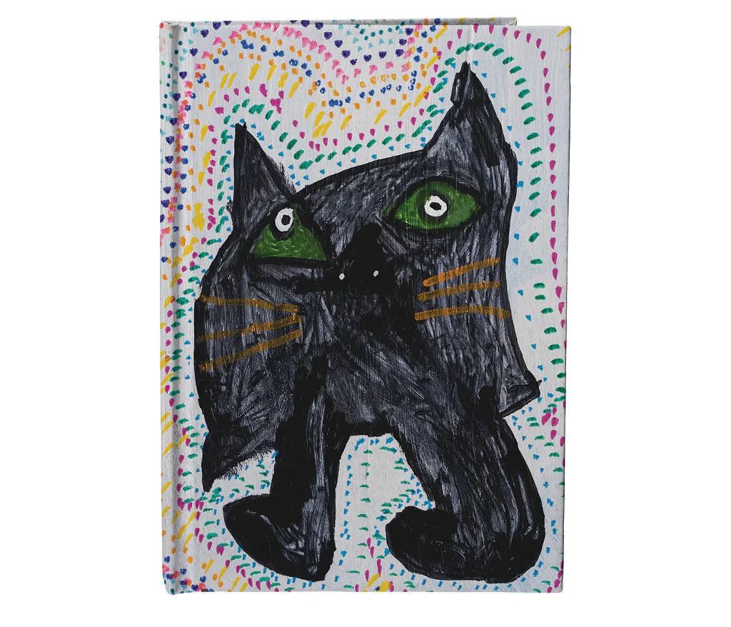 Bayley Arts - Black Cat Journal By Louise Taffs